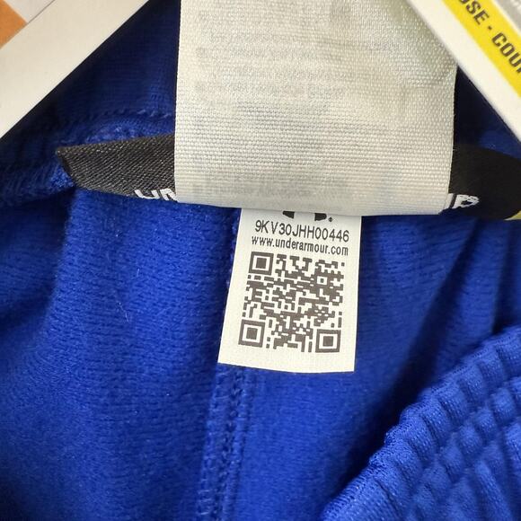 Under Armour Pants Womens Small Blue AllSeasonGear Loose Zip Hem Athletic Track - Picture 9 of 15